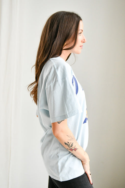 Montana State Southern Split Oversized Band Tee